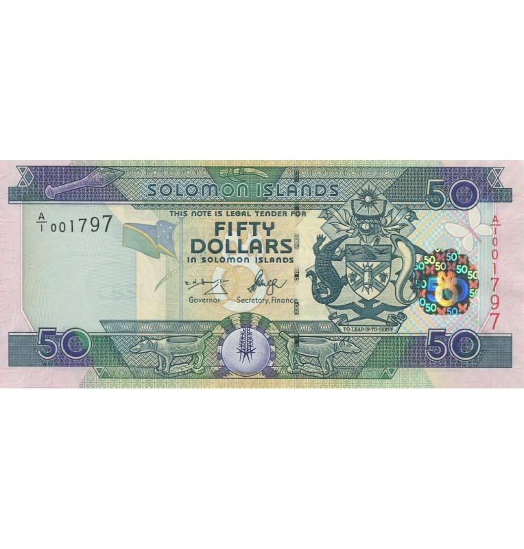 Solomon Islands 50 Dollars 2004 ND Pick 29a